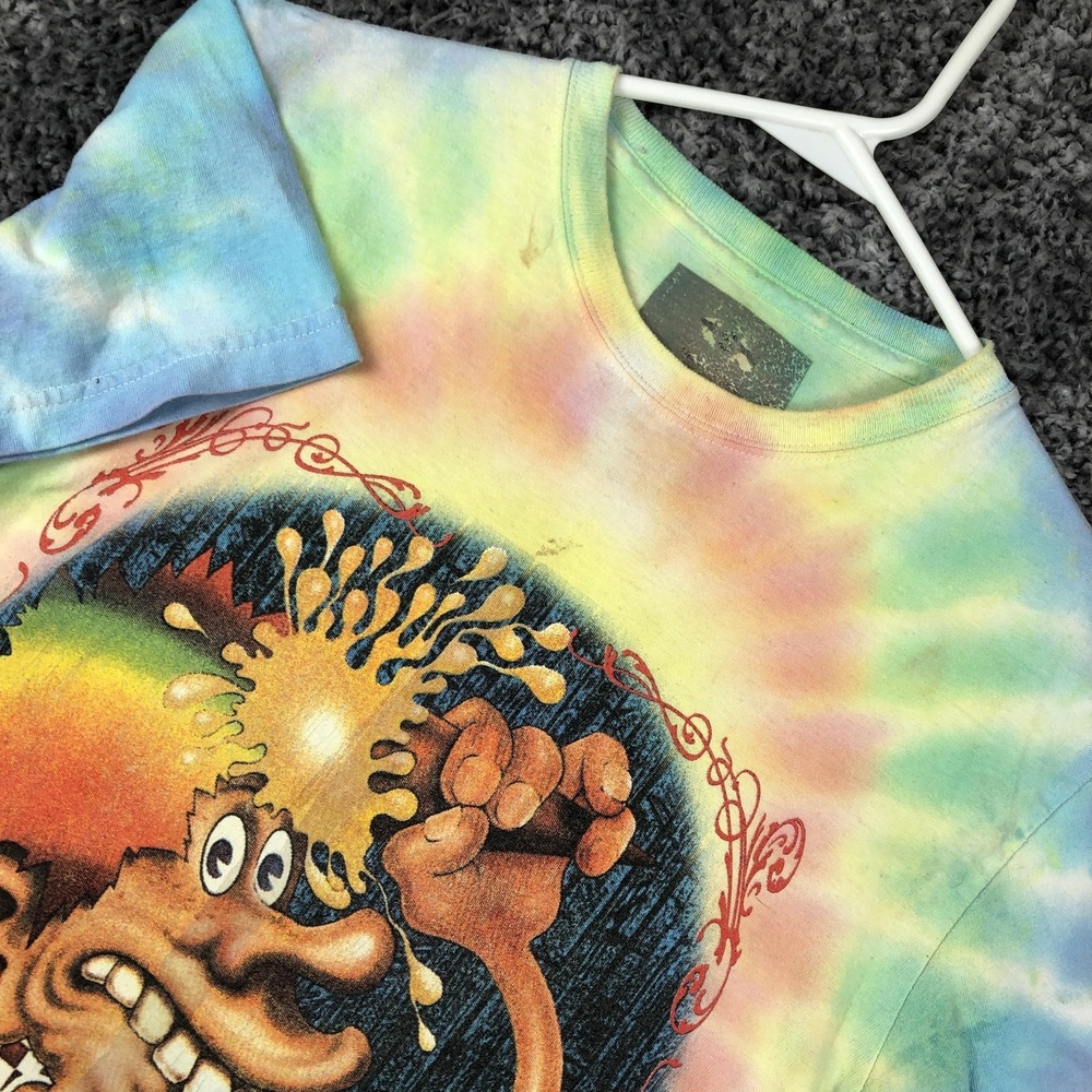 Grateful Dead Shirt Mens Small Multicolor Tie Dye Skull Lockn' 50th Festival